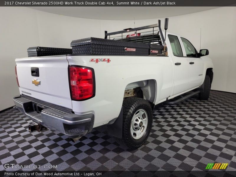 Summit White / Dark Ash/Jet Black 2017 Chevrolet Silverado 2500HD Work Truck Double Cab 4x4