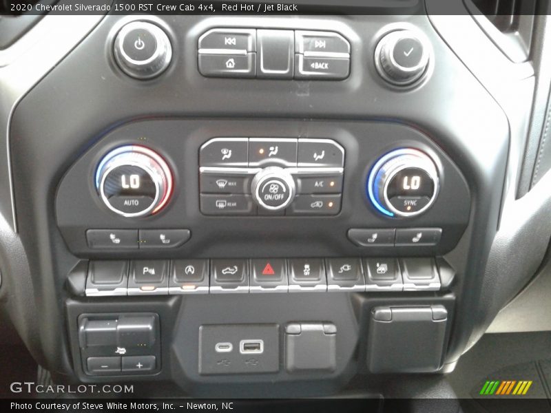 Red Hot / Jet Black 2020 Chevrolet Silverado 1500 RST Crew Cab 4x4