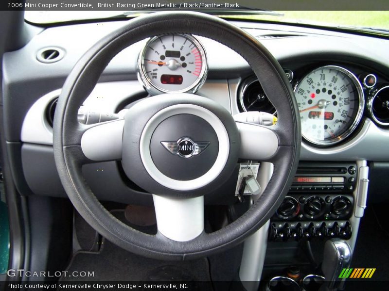 British Racing Green Metallic / Black/Panther Black 2006 Mini Cooper Convertible