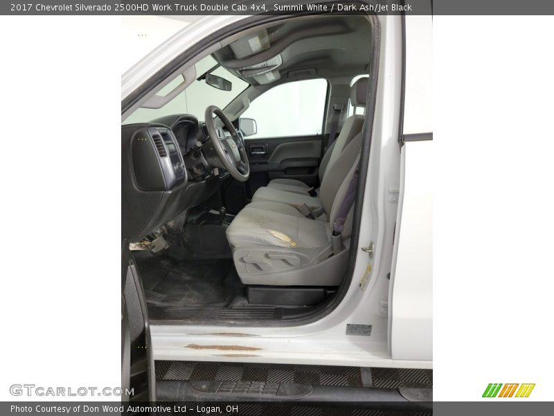 Summit White / Dark Ash/Jet Black 2017 Chevrolet Silverado 2500HD Work Truck Double Cab 4x4