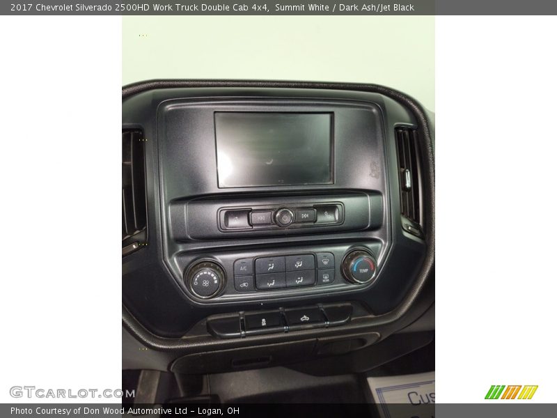 Summit White / Dark Ash/Jet Black 2017 Chevrolet Silverado 2500HD Work Truck Double Cab 4x4
