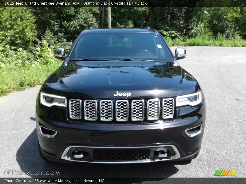 Diamond Black Crystal Pearl / Black 2019 Jeep Grand Cherokee Overland 4x4