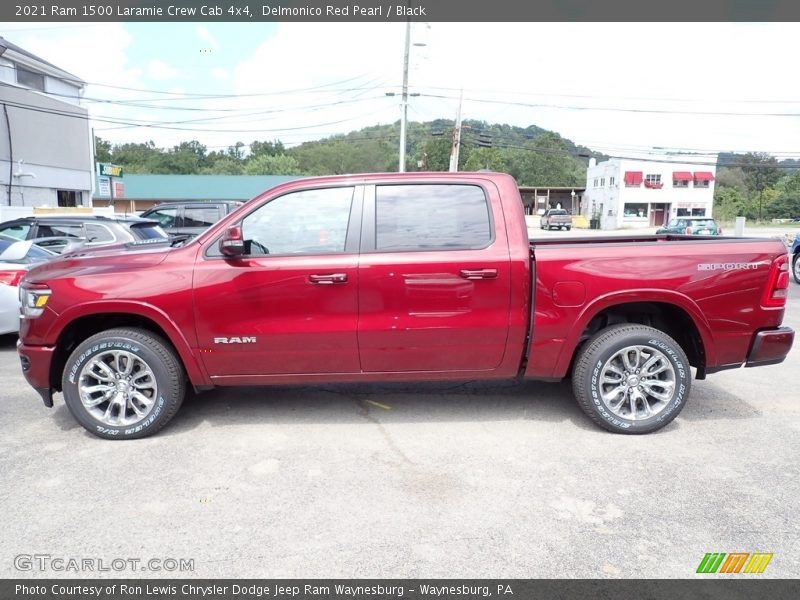  2021 1500 Laramie Crew Cab 4x4 Delmonico Red Pearl