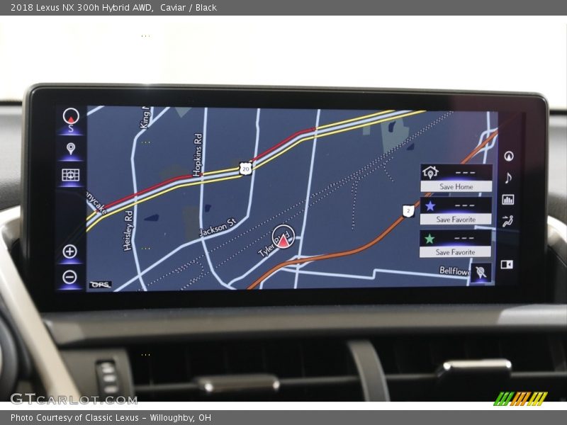 Navigation of 2018 NX 300h Hybrid AWD