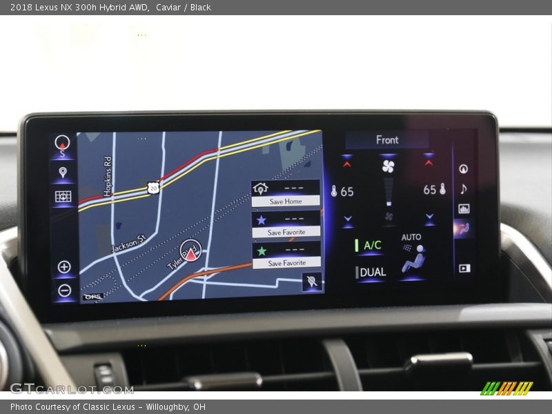 Navigation of 2018 NX 300h Hybrid AWD