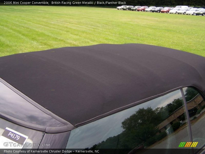 British Racing Green Metallic / Black/Panther Black 2006 Mini Cooper Convertible