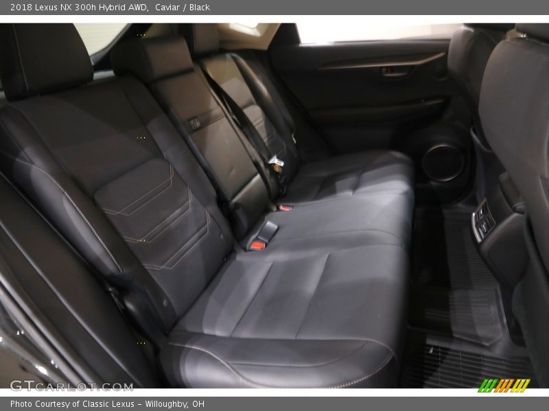 Rear Seat of 2018 NX 300h Hybrid AWD