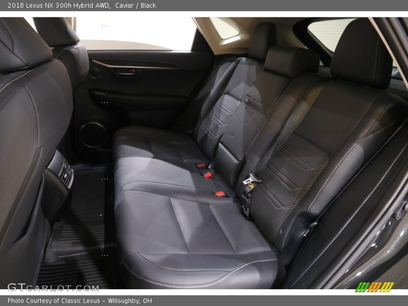Rear Seat of 2018 NX 300h Hybrid AWD