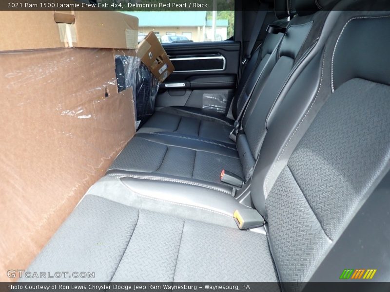 Delmonico Red Pearl / Black 2021 Ram 1500 Laramie Crew Cab 4x4