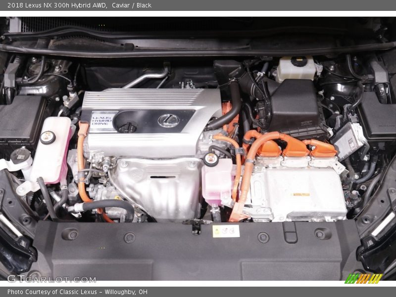  2018 NX 300h Hybrid AWD Engine - 2.5 Liter DOHC 16-Valve VVT-i 4 Cylinder Gasoline/Electric Hybrid
