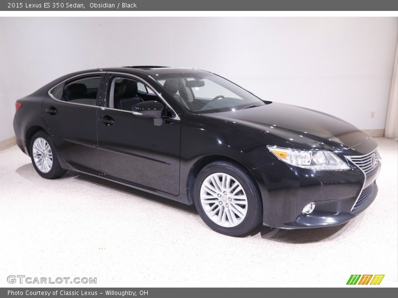 Obsidian / Black 2015 Lexus ES 350 Sedan