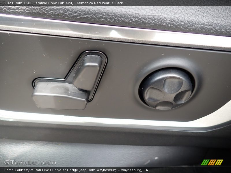 Delmonico Red Pearl / Black 2021 Ram 1500 Laramie Crew Cab 4x4