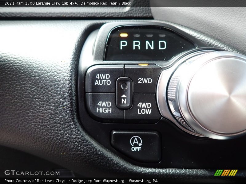Delmonico Red Pearl / Black 2021 Ram 1500 Laramie Crew Cab 4x4