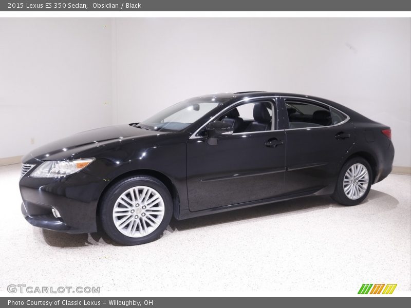 Obsidian / Black 2015 Lexus ES 350 Sedan