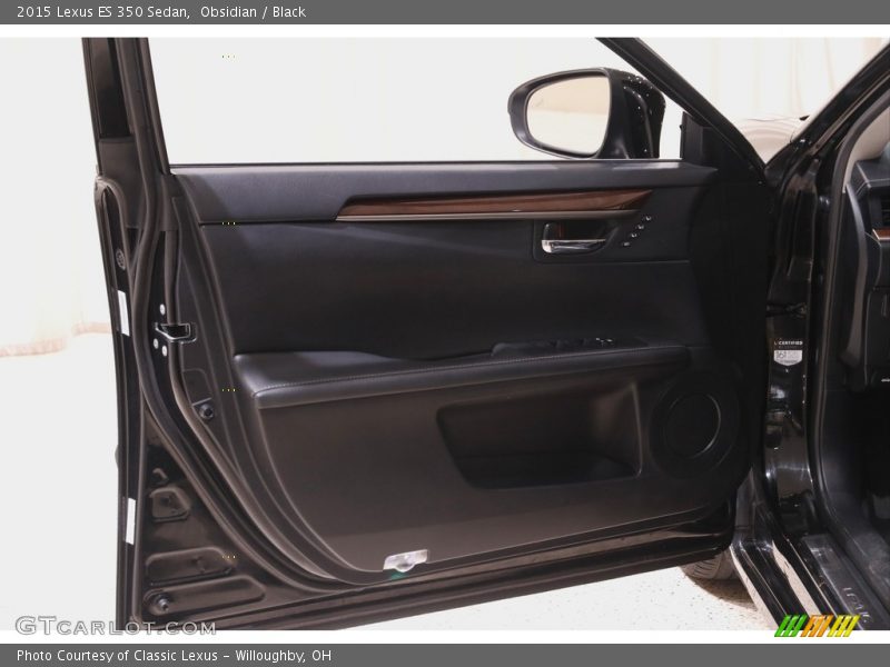 Obsidian / Black 2015 Lexus ES 350 Sedan