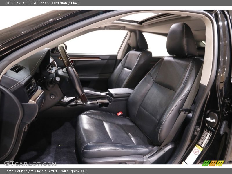 Obsidian / Black 2015 Lexus ES 350 Sedan