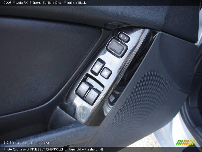 Sunlight Silver Metallic / Black 2005 Mazda RX-8 Sport