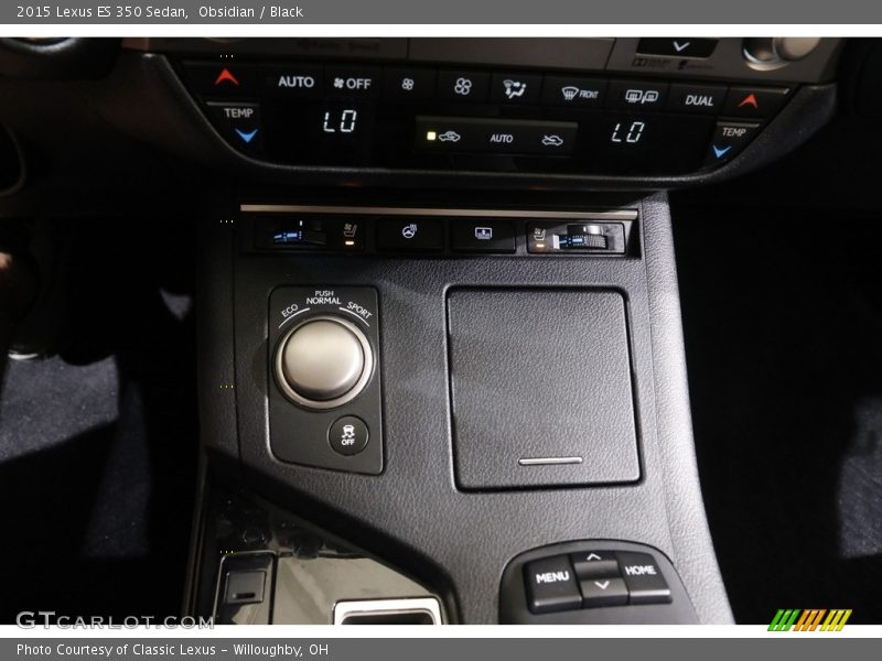 Obsidian / Black 2015 Lexus ES 350 Sedan