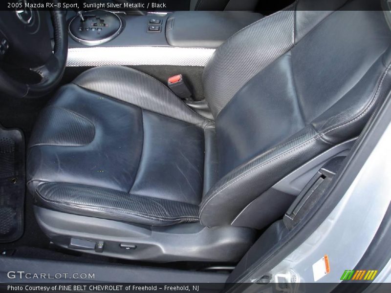 Sunlight Silver Metallic / Black 2005 Mazda RX-8 Sport