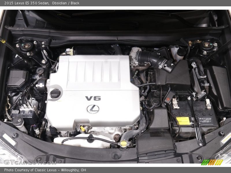 Obsidian / Black 2015 Lexus ES 350 Sedan