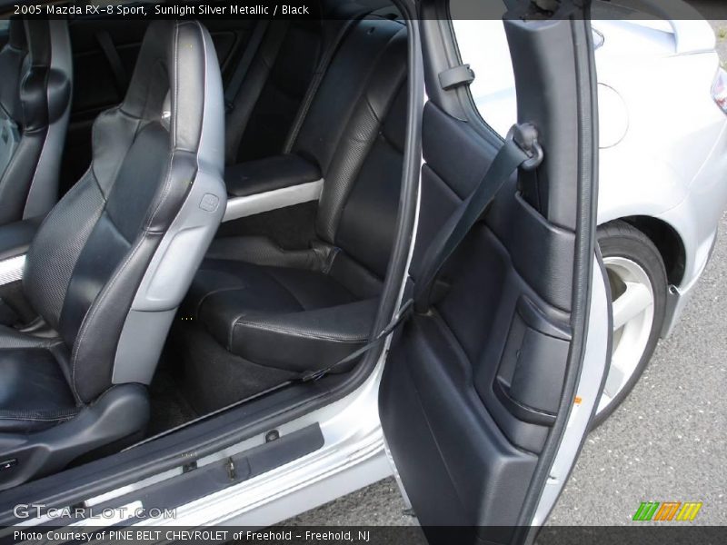 Sunlight Silver Metallic / Black 2005 Mazda RX-8 Sport