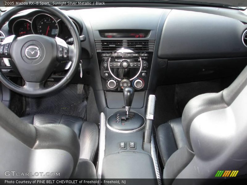 Sunlight Silver Metallic / Black 2005 Mazda RX-8 Sport