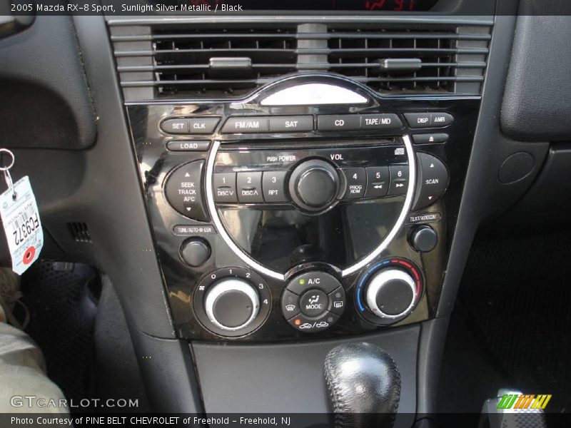 Sunlight Silver Metallic / Black 2005 Mazda RX-8 Sport