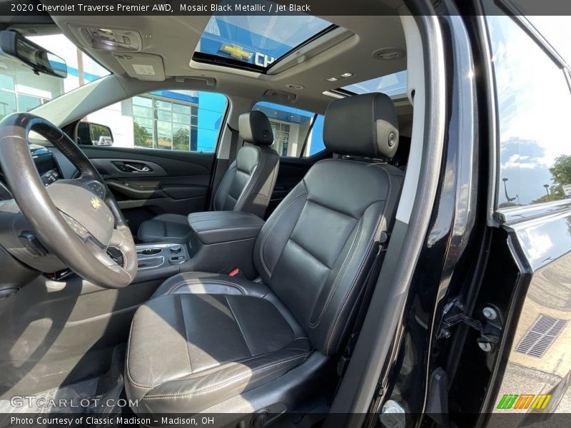 Mosaic Black Metallic / Jet Black 2020 Chevrolet Traverse Premier AWD