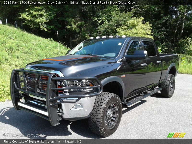 Brilliant Black Crystal Pearl / Black/Diesel Gray 2016 Ram 2500 Power Wagon Crew Cab 4x4