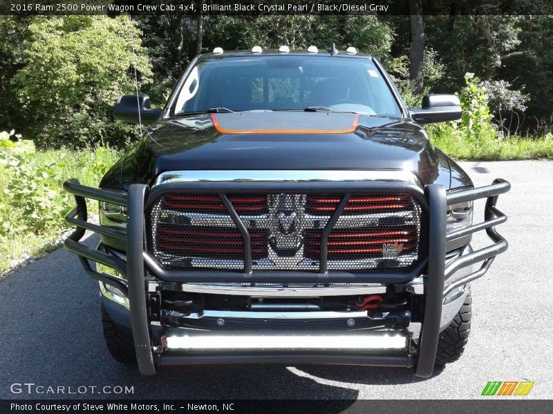 Brilliant Black Crystal Pearl / Black/Diesel Gray 2016 Ram 2500 Power Wagon Crew Cab 4x4