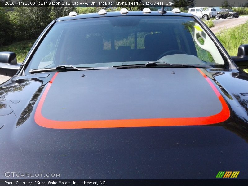 Brilliant Black Crystal Pearl / Black/Diesel Gray 2016 Ram 2500 Power Wagon Crew Cab 4x4