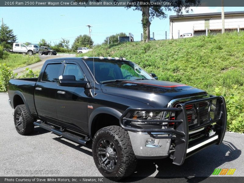 Brilliant Black Crystal Pearl / Black/Diesel Gray 2016 Ram 2500 Power Wagon Crew Cab 4x4