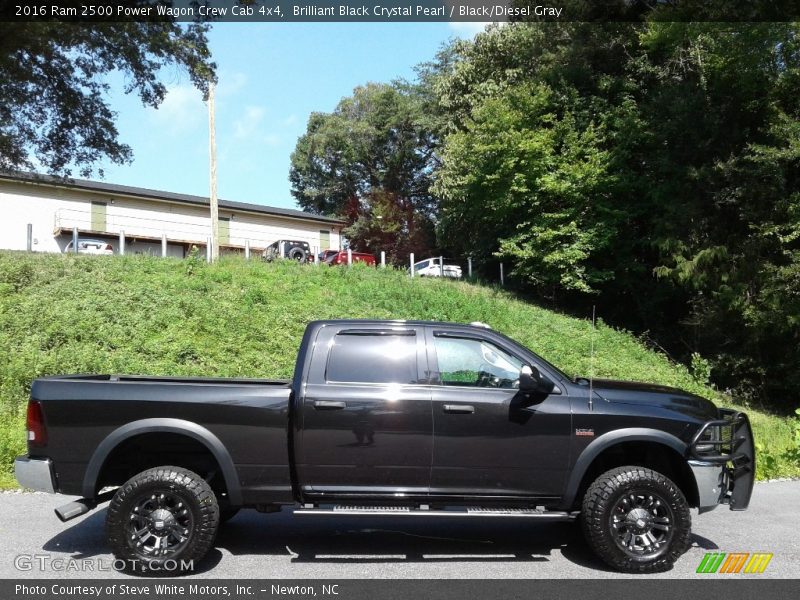 Brilliant Black Crystal Pearl / Black/Diesel Gray 2016 Ram 2500 Power Wagon Crew Cab 4x4