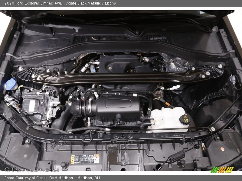 Agate Black Metallic / Ebony 2020 Ford Explorer Limited 4WD