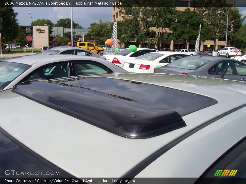 Pebble Ash Metallic / Beige 2006 Mazda MAZDA6 s Sport Sedan