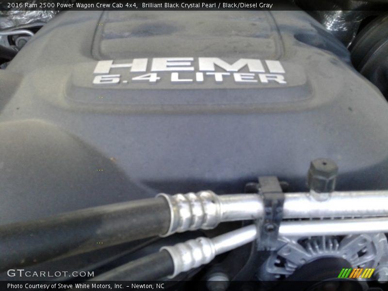 Brilliant Black Crystal Pearl / Black/Diesel Gray 2016 Ram 2500 Power Wagon Crew Cab 4x4