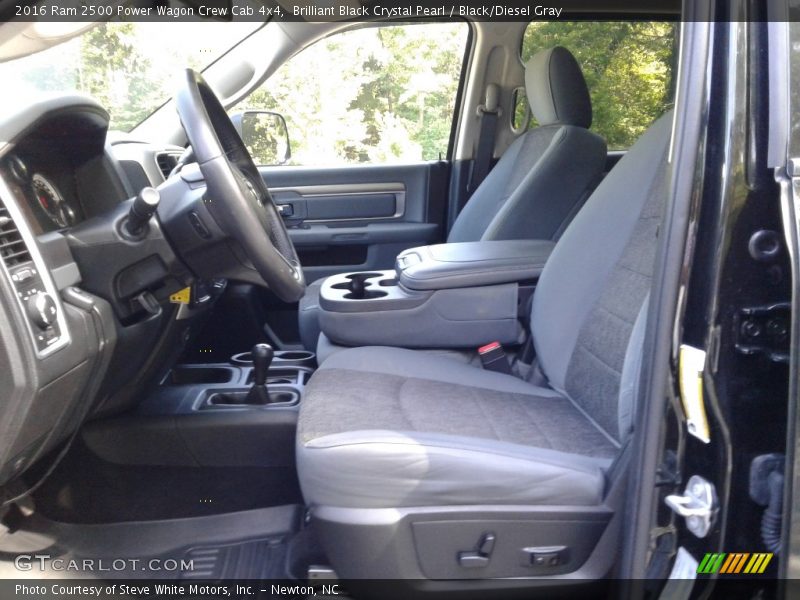 Brilliant Black Crystal Pearl / Black/Diesel Gray 2016 Ram 2500 Power Wagon Crew Cab 4x4