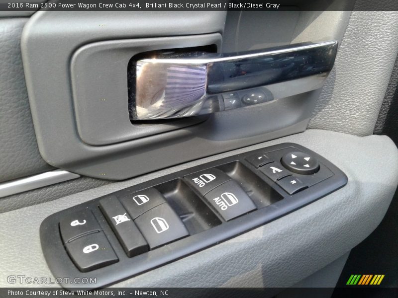 Brilliant Black Crystal Pearl / Black/Diesel Gray 2016 Ram 2500 Power Wagon Crew Cab 4x4