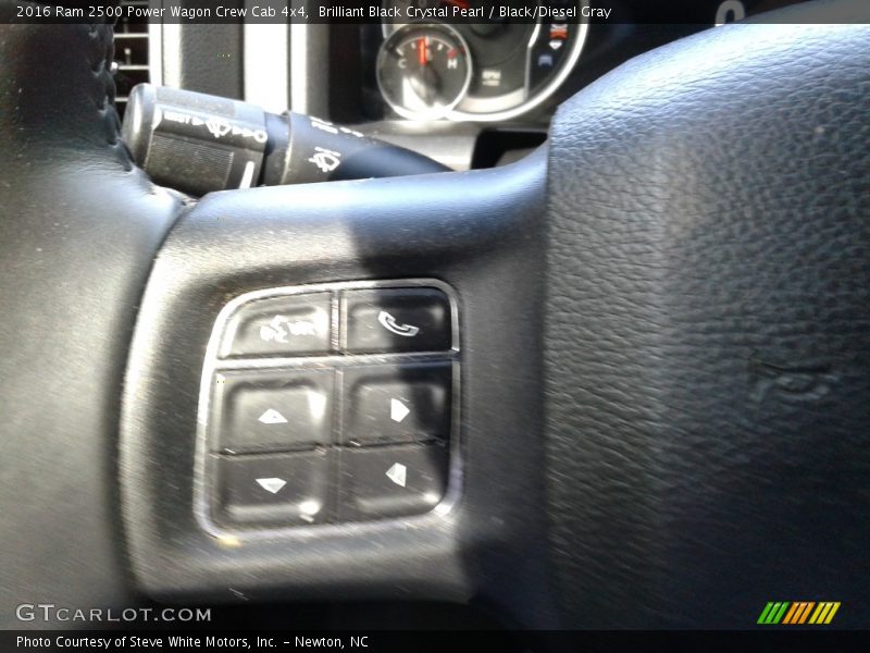 Brilliant Black Crystal Pearl / Black/Diesel Gray 2016 Ram 2500 Power Wagon Crew Cab 4x4