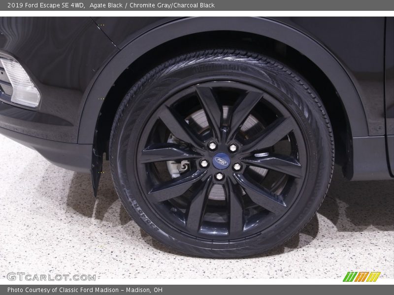 Agate Black / Chromite Gray/Charcoal Black 2019 Ford Escape SE 4WD