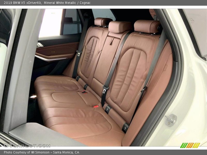 Rear Seat of 2019 X5 xDrive40i