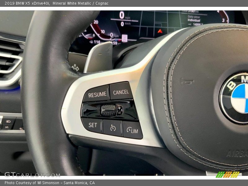  2019 X5 xDrive40i Steering Wheel