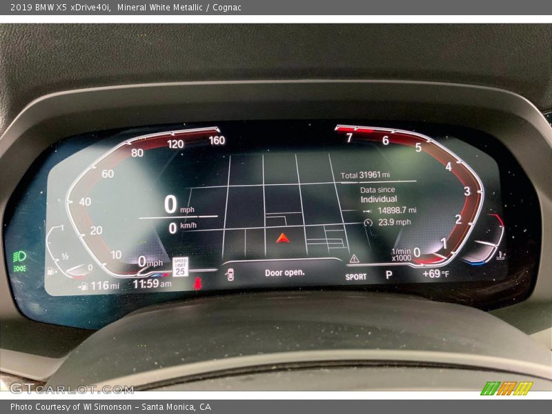  2019 X5 xDrive40i xDrive40i Gauges