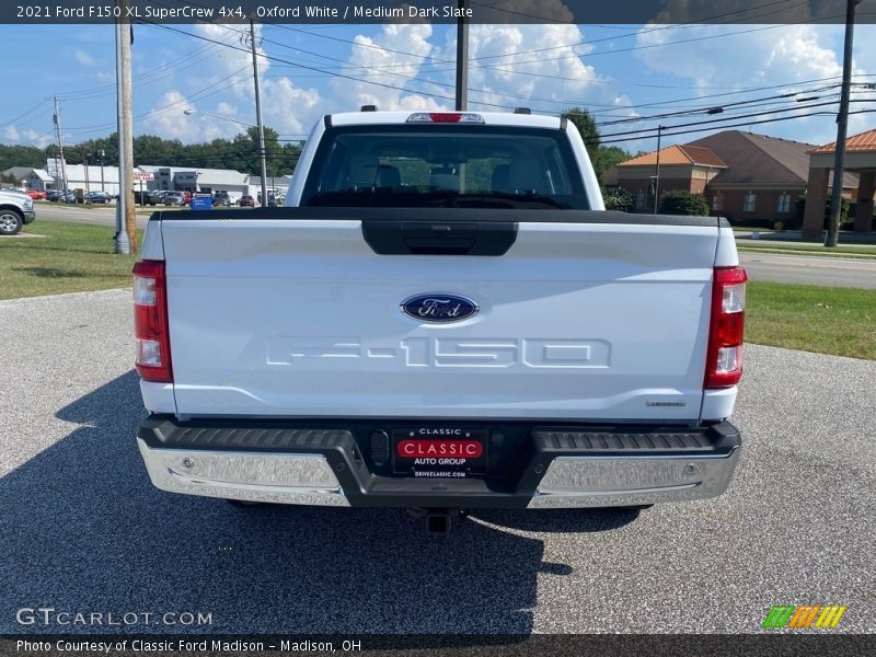 Oxford White / Medium Dark Slate 2021 Ford F150 XL SuperCrew 4x4