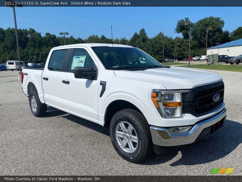 Front 3/4 View of 2021 F150 XL SuperCrew 4x4