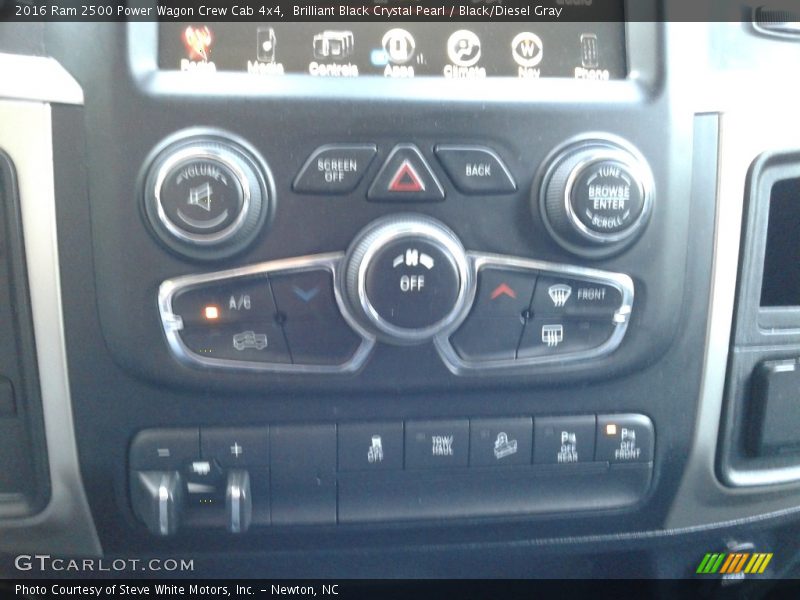 Brilliant Black Crystal Pearl / Black/Diesel Gray 2016 Ram 2500 Power Wagon Crew Cab 4x4