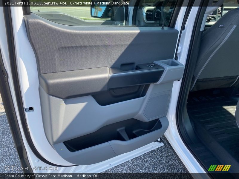 Oxford White / Medium Dark Slate 2021 Ford F150 XL SuperCrew 4x4