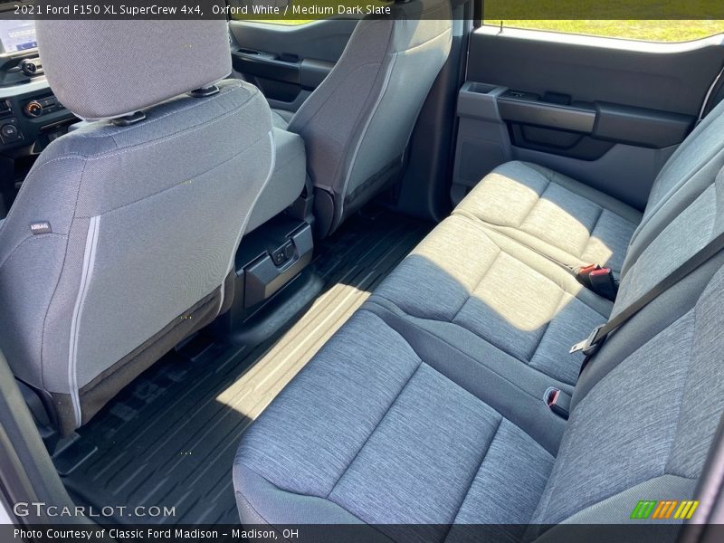 Rear Seat of 2021 F150 XL SuperCrew 4x4