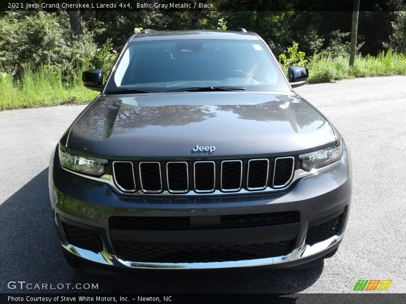 Baltic Gray Metallic / Black 2021 Jeep Grand Cherokee L Laredo 4x4