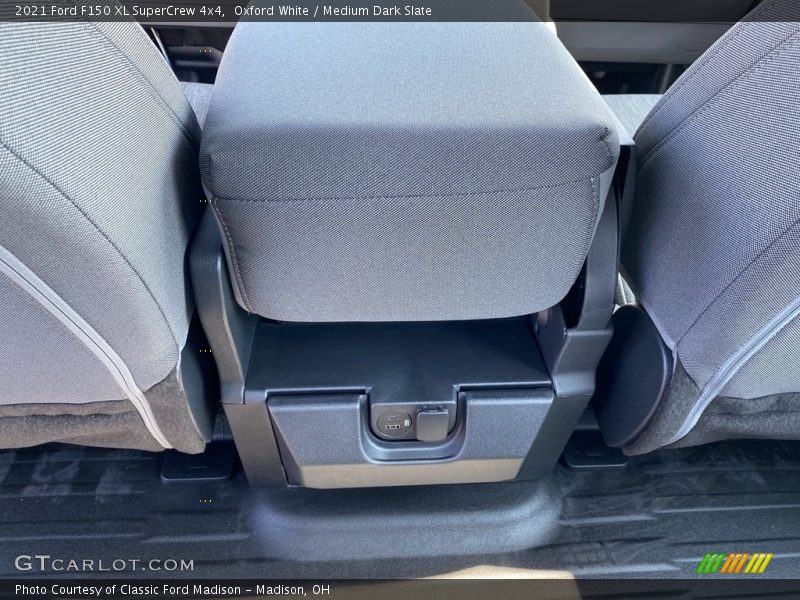 Oxford White / Medium Dark Slate 2021 Ford F150 XL SuperCrew 4x4